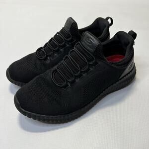 Skechers Work Relaxed Fit Cessnock SR Slip Resistant Shoes Black Size 9 EU 42
